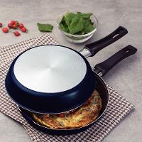 Omeleteira Ravena Tramontina em Alumínio com Revestimento Antiaderente Azul - 20 cm - 2