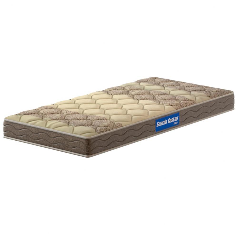 Colchão de Solteiro Probel Guarda Costas Espuma D33 14x78x188cm - Bege/Marrom - 1