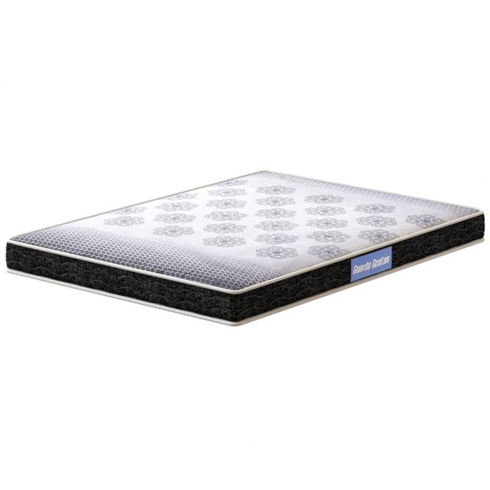Colchão Viúva Probel Guarda Costas Espuma D20 12x128x188cm - Branco/Preto - 2