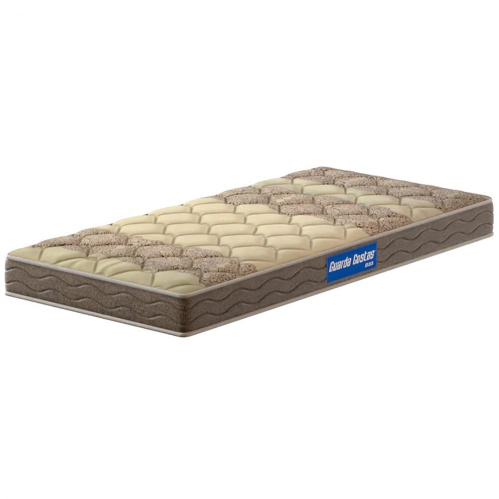 Colchão de Solteiro Probel Guarda Costas Espuma D33 17x88x188cm - Bege/Marrom - 1