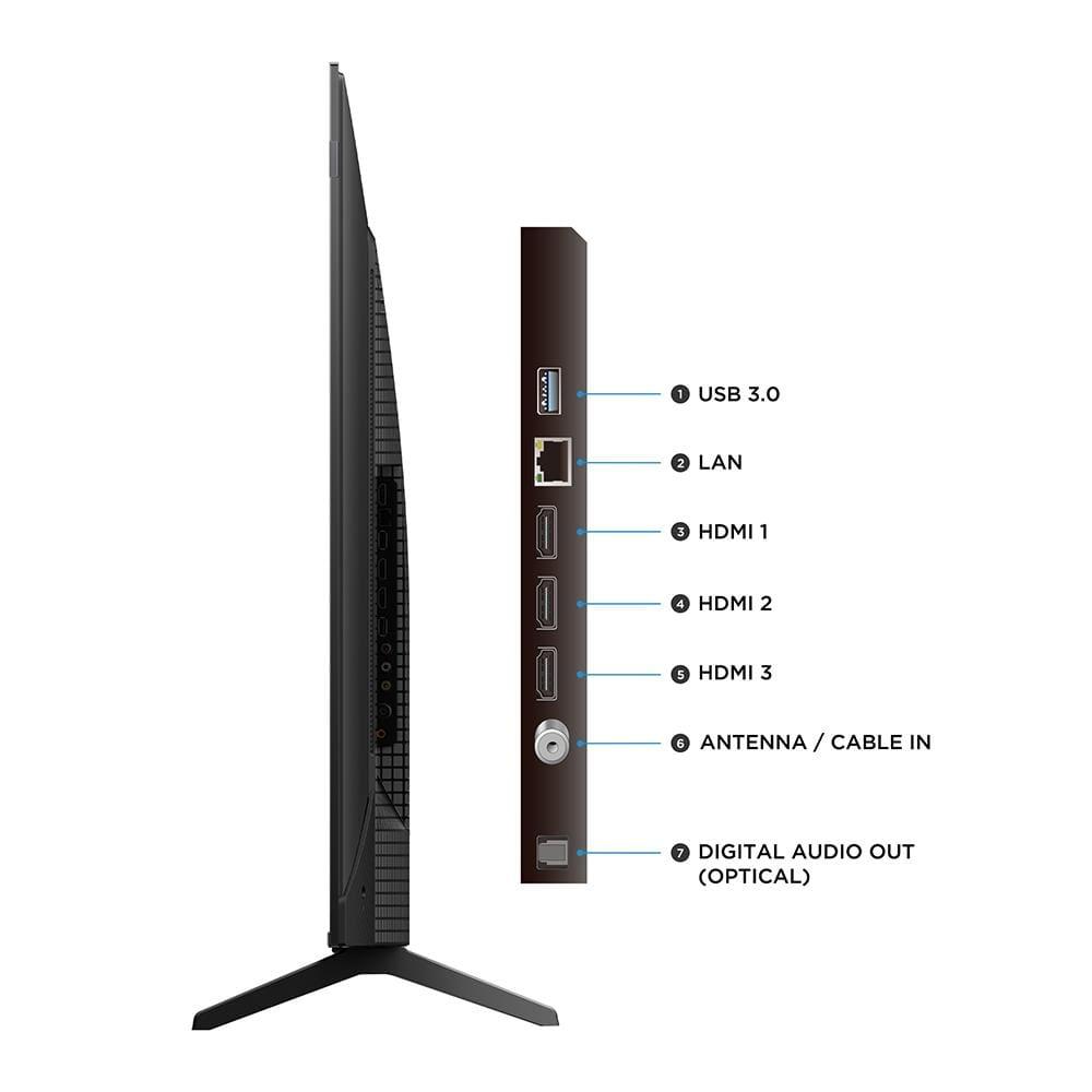 Smart TV 55” TCL 55P7K 4K QLED 60Hz HDR10+ Dolby Atmos Dolby Vision Sistema Operacional Google TV - 5