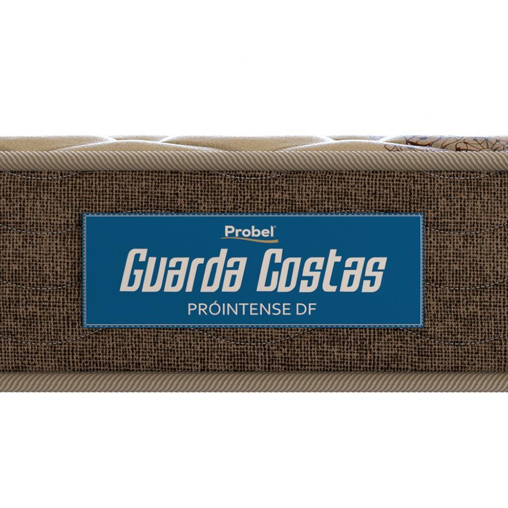Colchão Solteirão Probel Guarda Costas Próintense DF Espuma D33 22x100x200cm - Bege/Marrom - 4