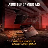 Notebook Gamer 15,6” ASUS TUF A15 144Hz Ryzen 7 KeepOS 8GB RAM 512GB SSD Preto - 5