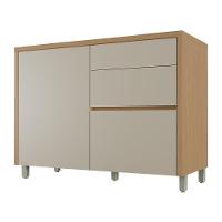 Balcão Nesher Condessa em MDF com 1 Porta e 3 Gavetas - 120cm de largura - 3