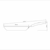 Frigideira Tramontina Sicília em Alumínio com Revestimento Interno e Externo Antiaderente Starflon Excellent 28cm - Vermelha - 6