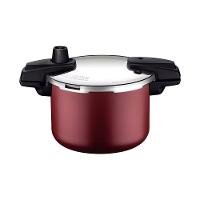 Panela de Pressão Tramontina Arizona em Alumínio, Revestimento Starflon Max 4,5L – Vermelha + Faqueiro 12 Peças Leme, Lâminas em Aço Inox – Vermelho - 2