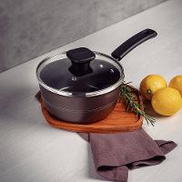 Panela Tramontina Sicília em Alumínio com Revestimento Interno e Externo Antiaderente Starflon Excellent 18cm - Avelã - 2