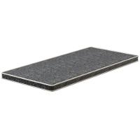 Colchonete de Solteiro Probel Guarda Costas Espuma D20 com Fitim 8x78x188cm - Preto - 1