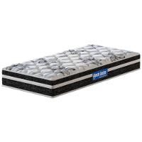 Colchão de Solteiro Probel Guarda Costas Premium Multi Firme Espuma D20 e 28 22x88x188cm - Branco/Preto - 1