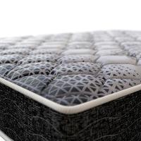 Colchão King Size Probel Guarda Costas Promiddle Espuma D28 22x193x203cm - Branco/Preto - 2