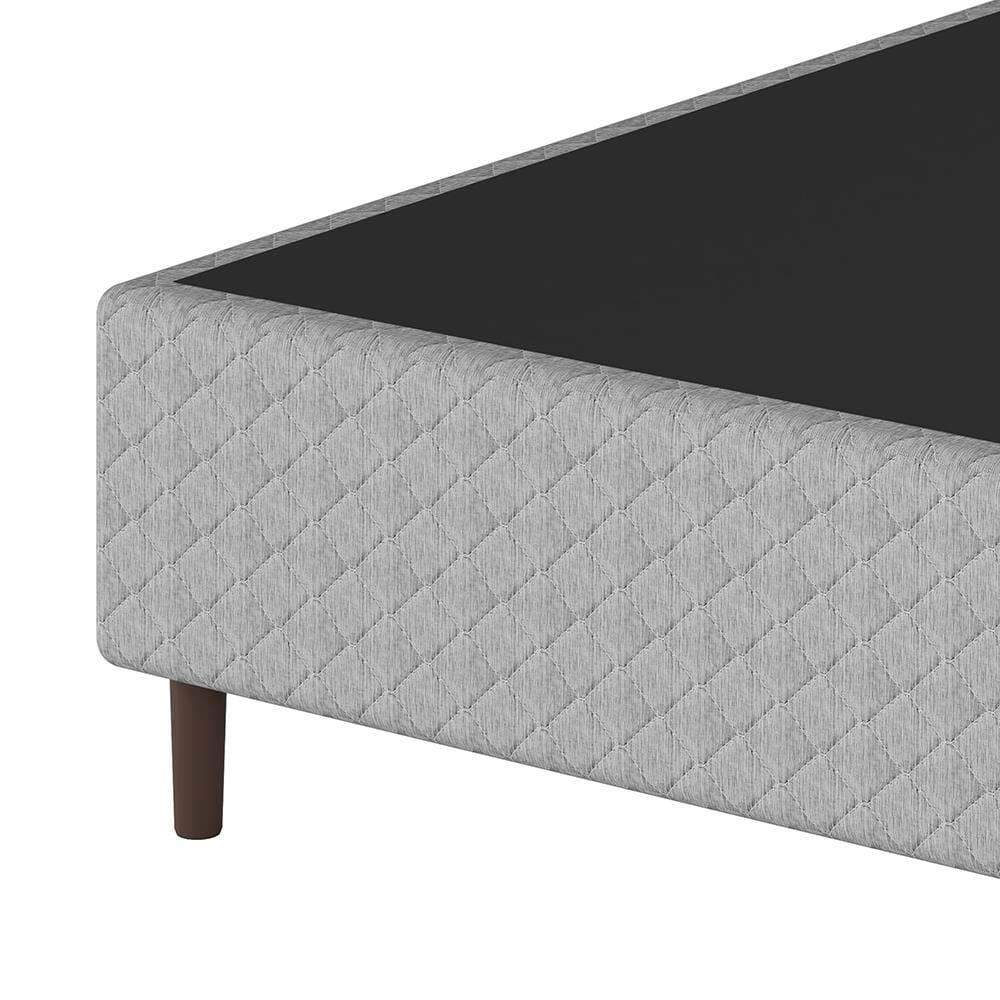 Base Cama Box Casal Umaflex Loreto A26 Cinza - 3
