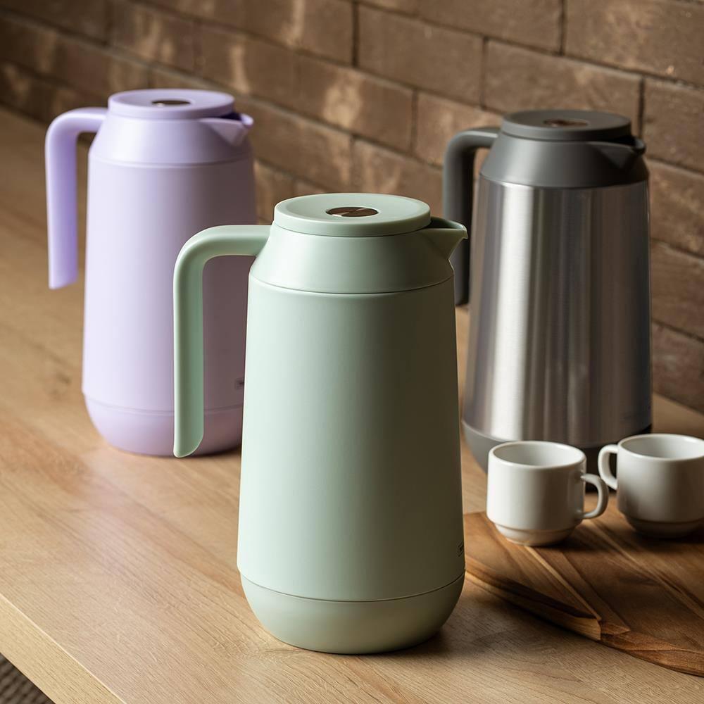 Bule Térmico Tramontina Exata em Aço Inox Verde – 1 litro - 8