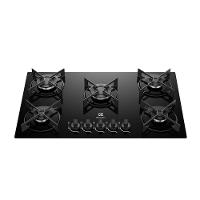 Cooktop 5 Bocas Electrolux KE5GR Efficient Mesa de Vidro Grade de Aço Fosco Bivolt - 1