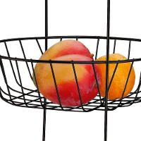 Fruteira Utimil com 3 Cestos – Preta - 2