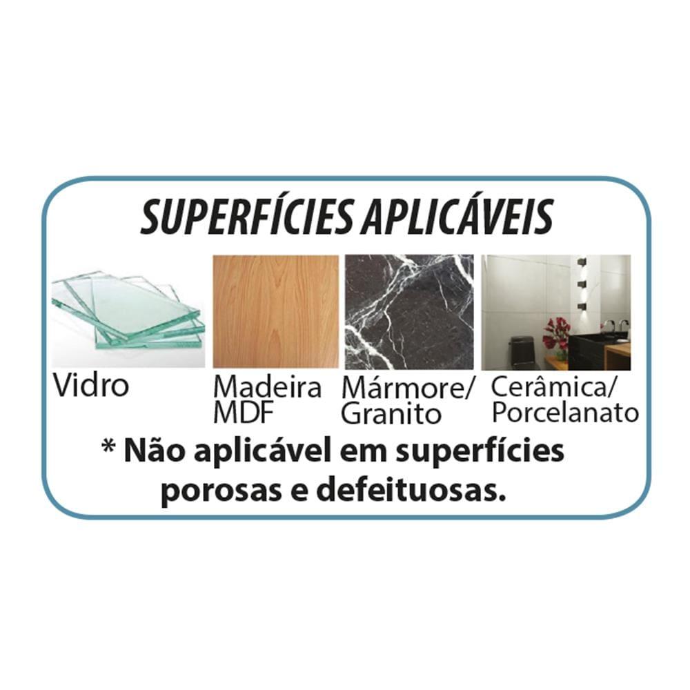 Prateleira Multiuso Utimil Maior Parede em Aço Cromado - 25cm - 4