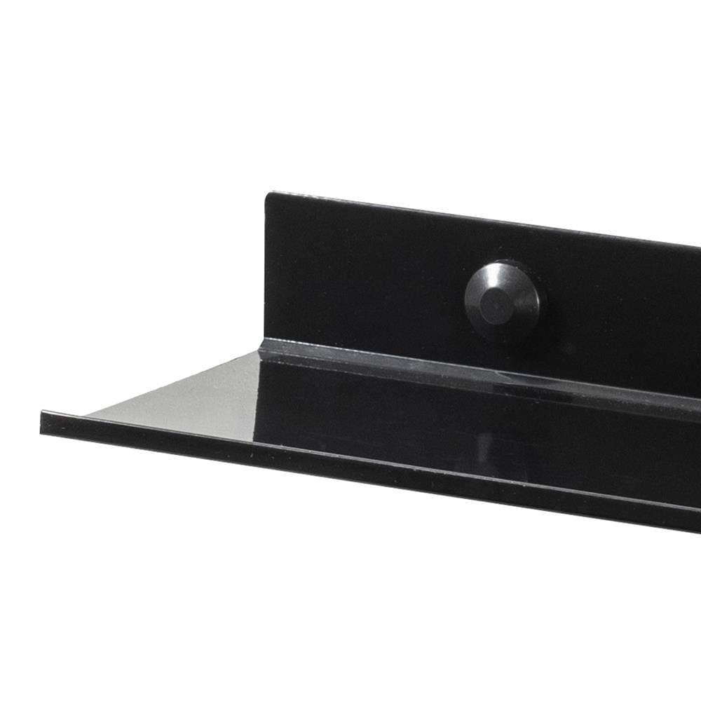 Prateleira Utimil em Alumínio Preto – 50cm - 2