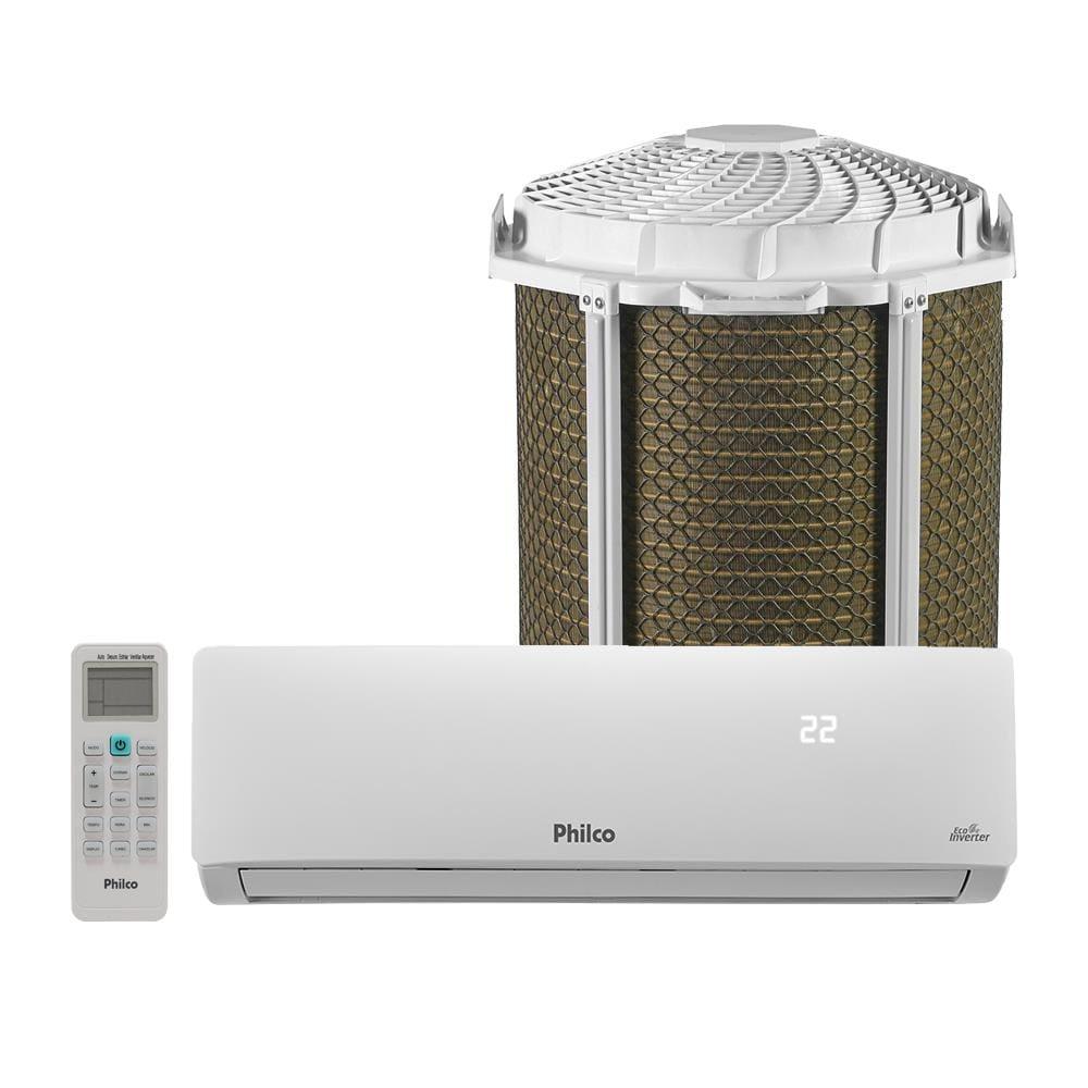 Ar-Condicionado Split Inverter Philco PAC9QC 9000 BTUs Quente Frio 220V Branco - 1