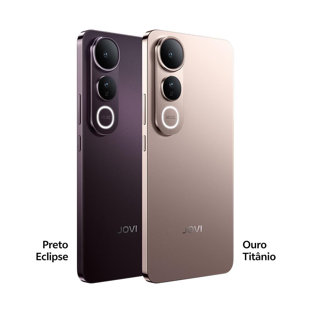 Smartphone JOVI V50 Lite 5G Preto Eclipse 256GB, 8GB RAM, Dimensity 6300, Tela AMOLED 6.77" 120Hz, Câmera Traseira 50MP, Android 15 e IP65 - 2