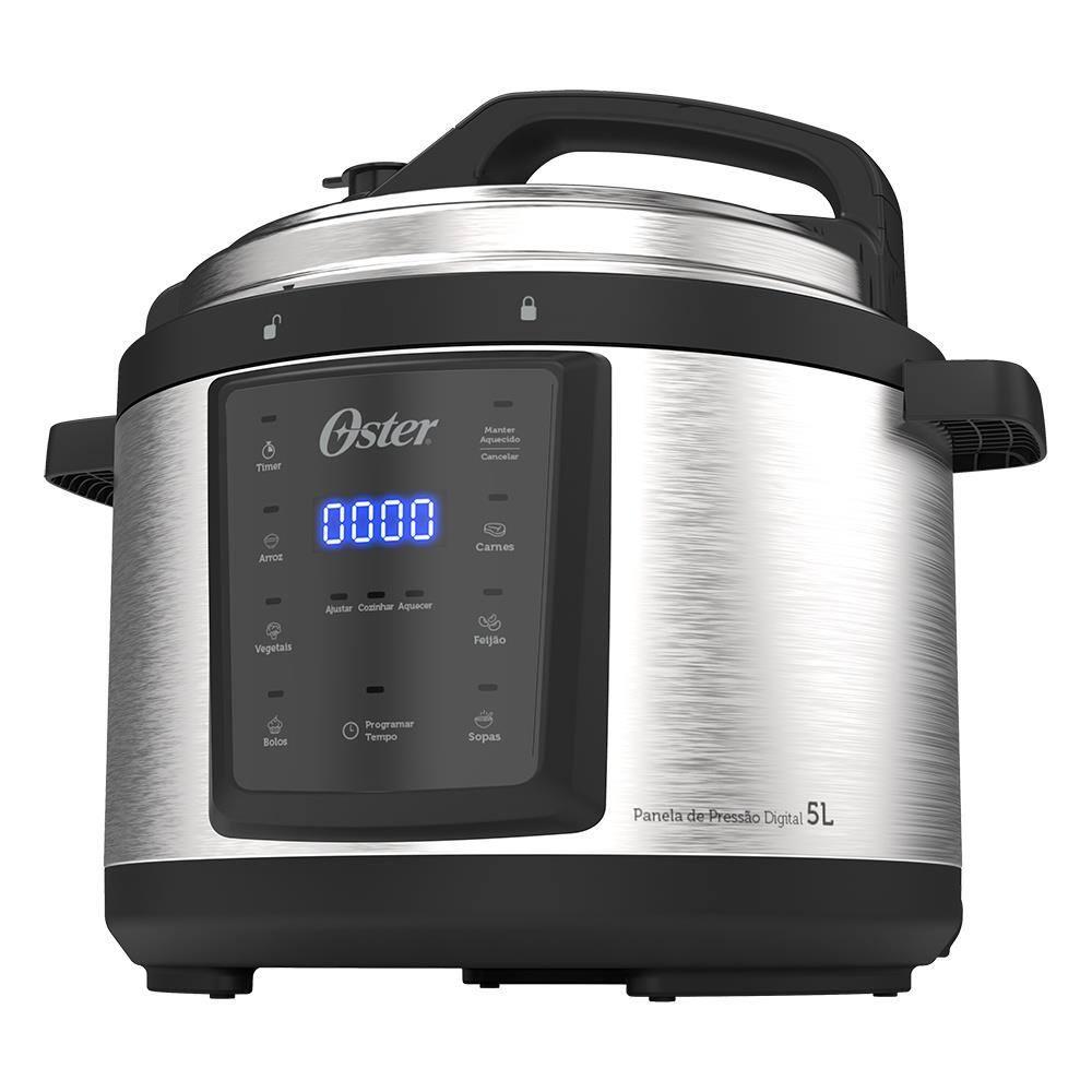 Panela de Pressão Elétrica Oster Digital 5L 900W Painel Touch 9 Sistemas de Segurança - 4
