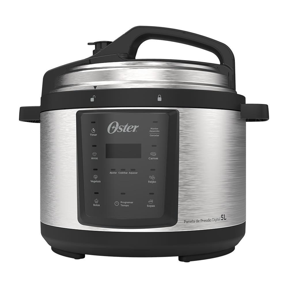 Panela de Pressão Elétrica Oster Digital 5L 900W Painel Touch 9 Sistemas de Segurança - 7