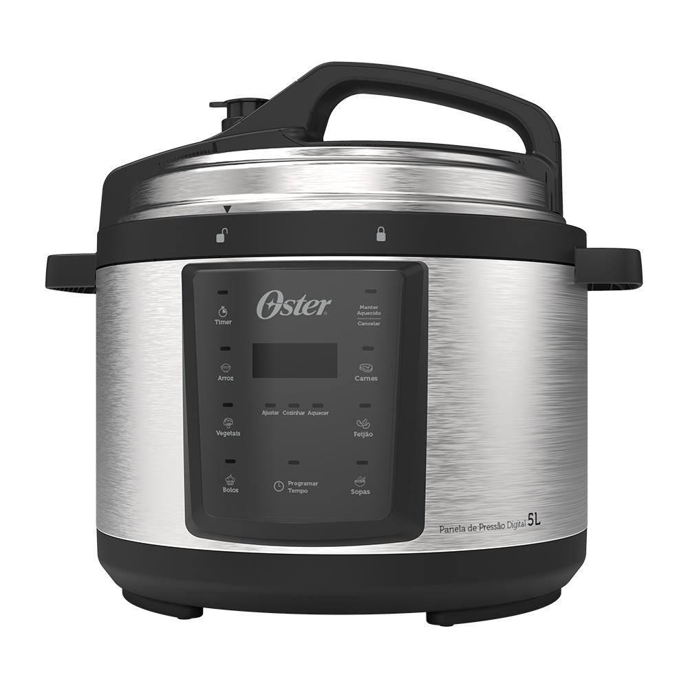 Panela de Pressão Elétrica Oster Digital 5L 900W Painel Touch 9 Sistemas de Segurança - 7