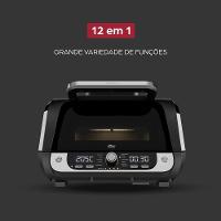 Fritadeira Air Fryer WAP Barbecue Digital 1700W 12 Funções Painel LED GrayStone Sem Óleo Sem Fumaça - 9