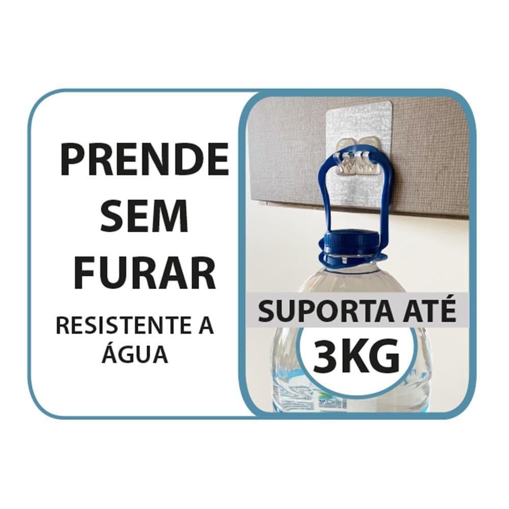 Porta Papel Toalha Utimil Chaleira Preto de Parede com Adesivo Visual Decorativo Prateleira Moderna - 4