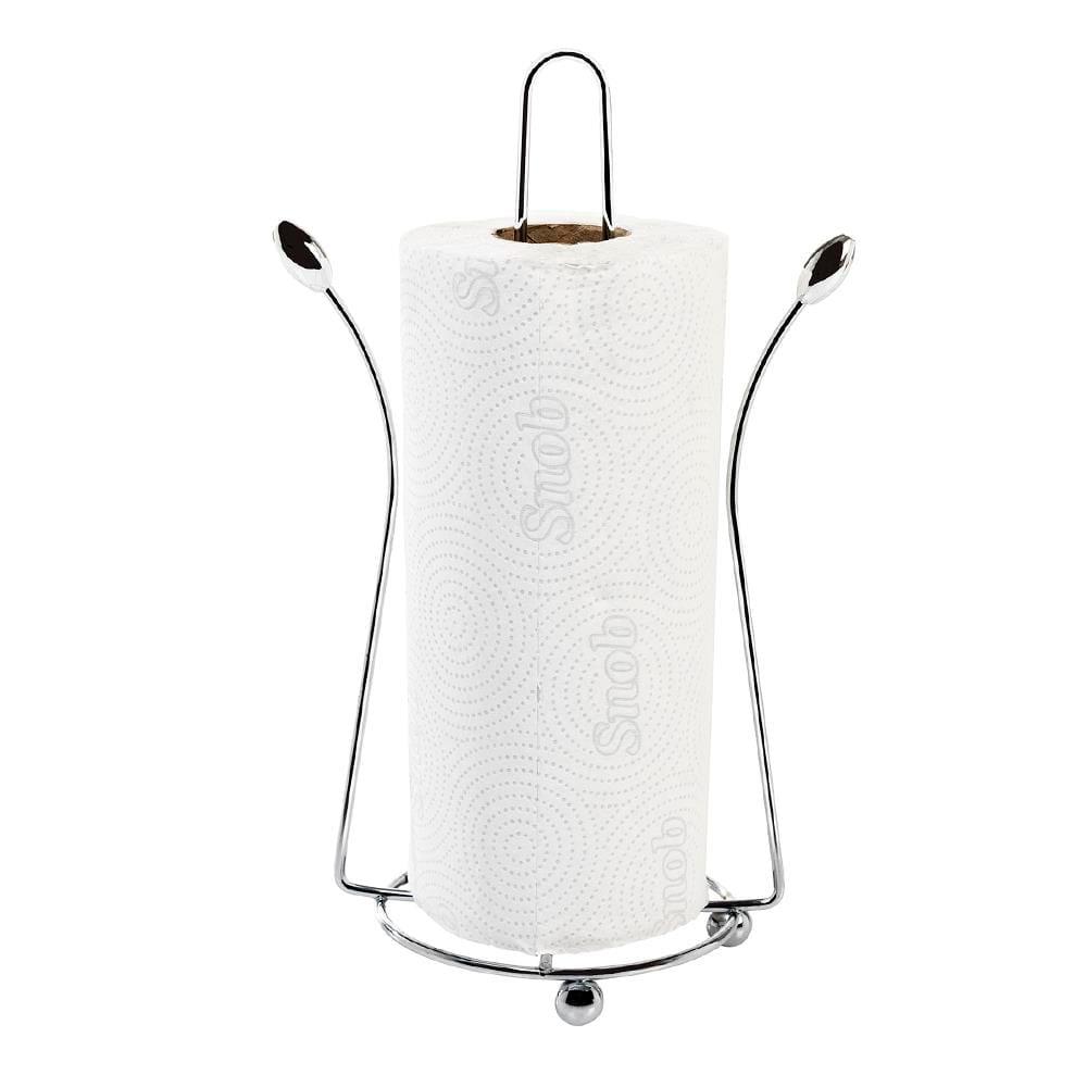 Porta Papel Toalha de Mesa Utimil Cromado Aço Brilhante Prático e Funcional - 2