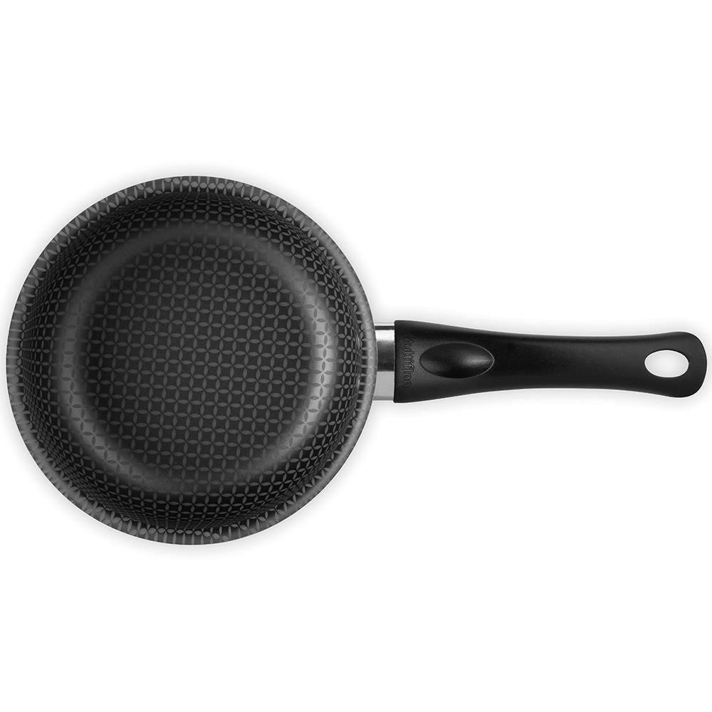 Panela Multiflon Gourmet em Alumínio com Revestimento Antiaderente 7 Camadas, Tampa de Vidro com Saída de Vapor e Alças em Baquelite 18 cm – Grafite - 2