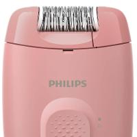 Depilador Philips Satinelle BRE229/00 Cabeça Lavável 2 Velocidades Capa Massageadora Banco e Rosa Bivolt - 2