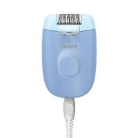 Depilador Philips Satinelle-C BRE247/00 Luz LED Cabeça Lavável 2 Velocidades Azul e Branco Bivolt - 1