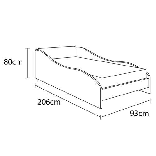 Cama Infantil Pura Magia Carruagem - Branco/Rosa - 4