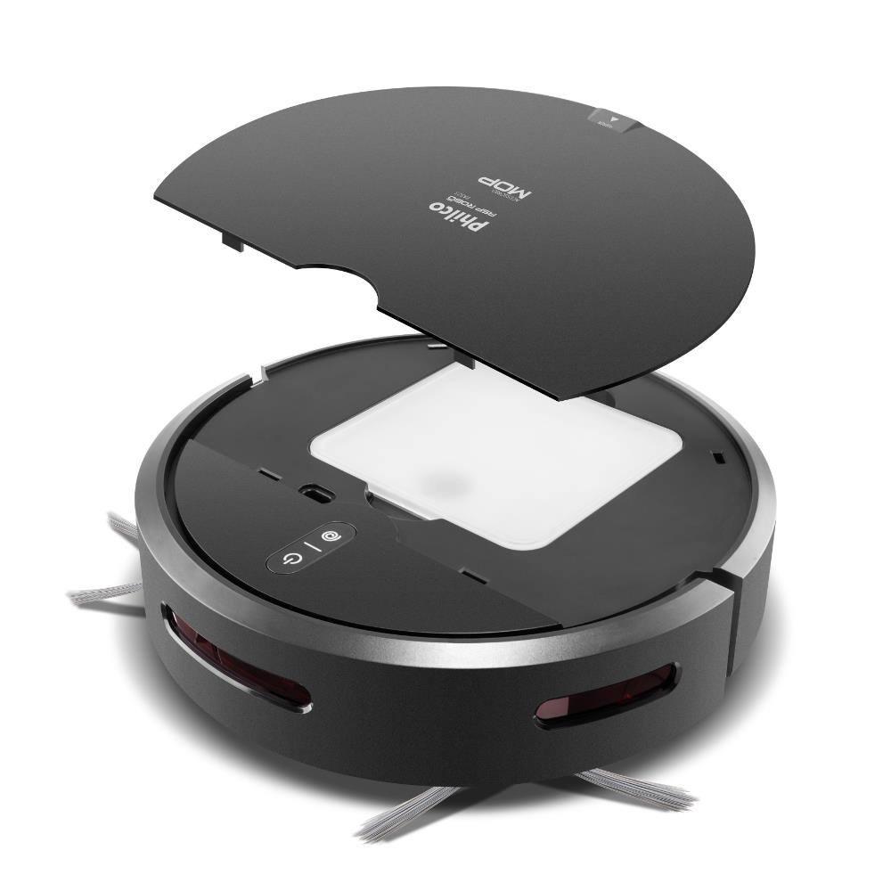 Aspirador Robô Philco PAS23 3 em 1 MOP 90min Sensor Antiqueda e Obstáculos Bivolt Preto - 5