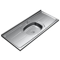 Pia para Cozinha Ghelplus King com Válvula - 120x53cm