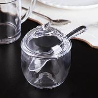 Açucareiro com Colher e Tampa Wolff Bird 150ml Cristal Ecológico