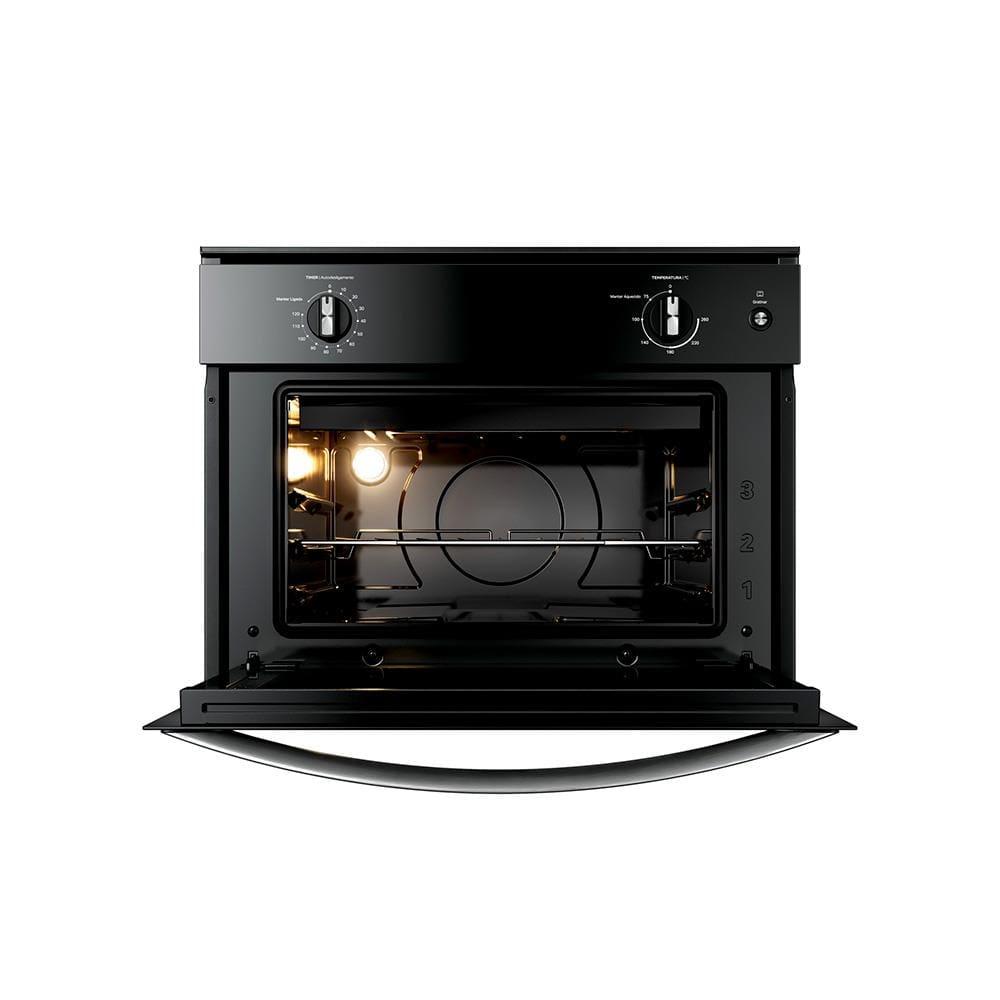 Forno Elétrico de Embutir Consul 47L COB47BE Porta Removível Timer Autodesligamento Luz Interna Preto - 4