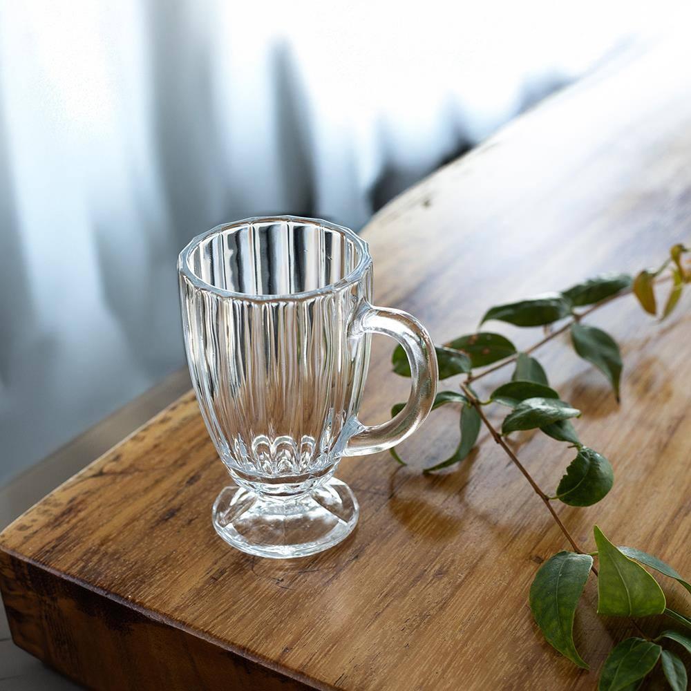 Conjunto 4 Taças para Cappuccino Wolff Classic 160ml Vidro com Design Transparente e Elegante - 5