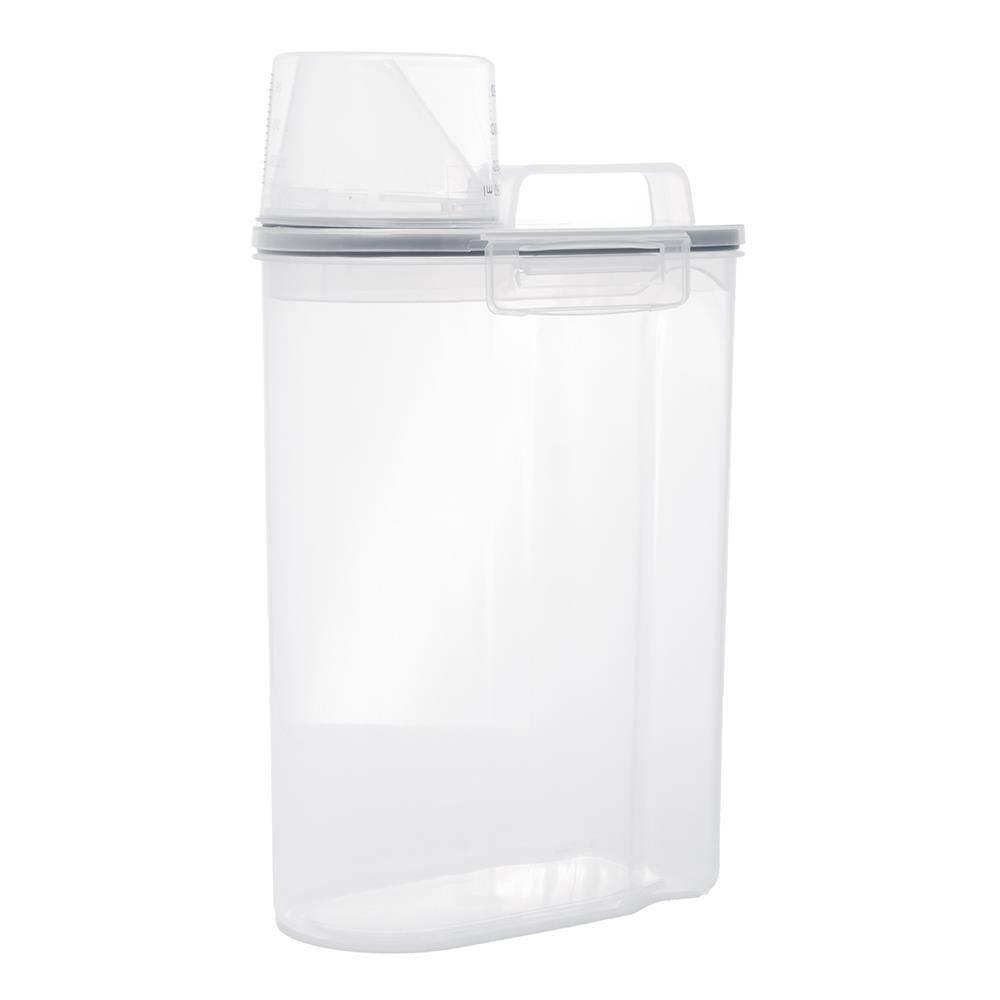 Pote Hermético Plástico Lyor My Box 2,5L Multiuso com Tampa Vedada e Copo Medidor - 3