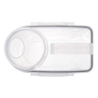 Pote Hermético Plástico Lyor My Box 2,5L Multiuso com Tampa Vedada e Copo Medidor