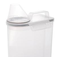 Pote Hermético Plástico Lyor My Box 2,5L Multiuso com Tampa Vedada e Copo Medidor - 6