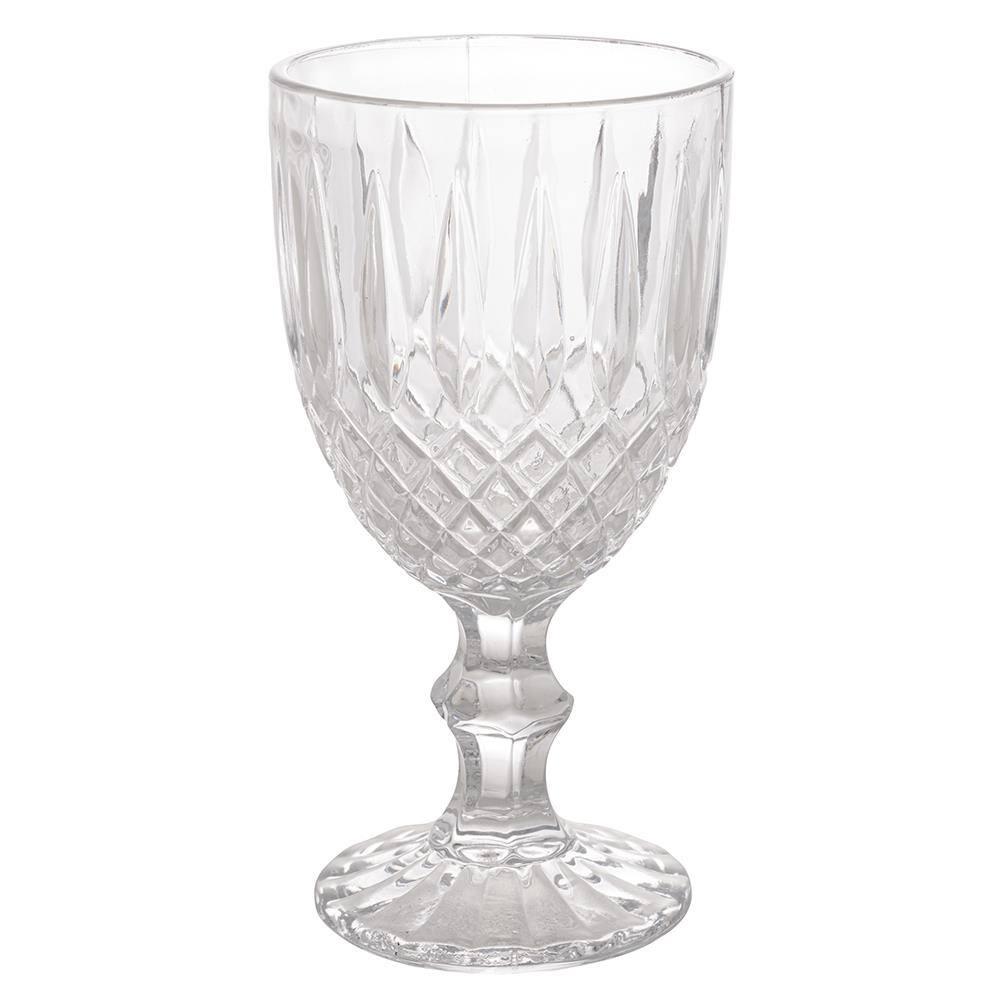 Conjunto 6 Taças Água Wolff Greek 320ml Vidro Sofisticada - 2