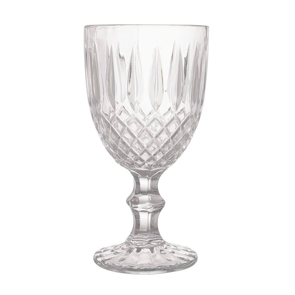 Conjunto 6 Taças Água Wolff Greek 320ml Vidro Sofisticada - 3