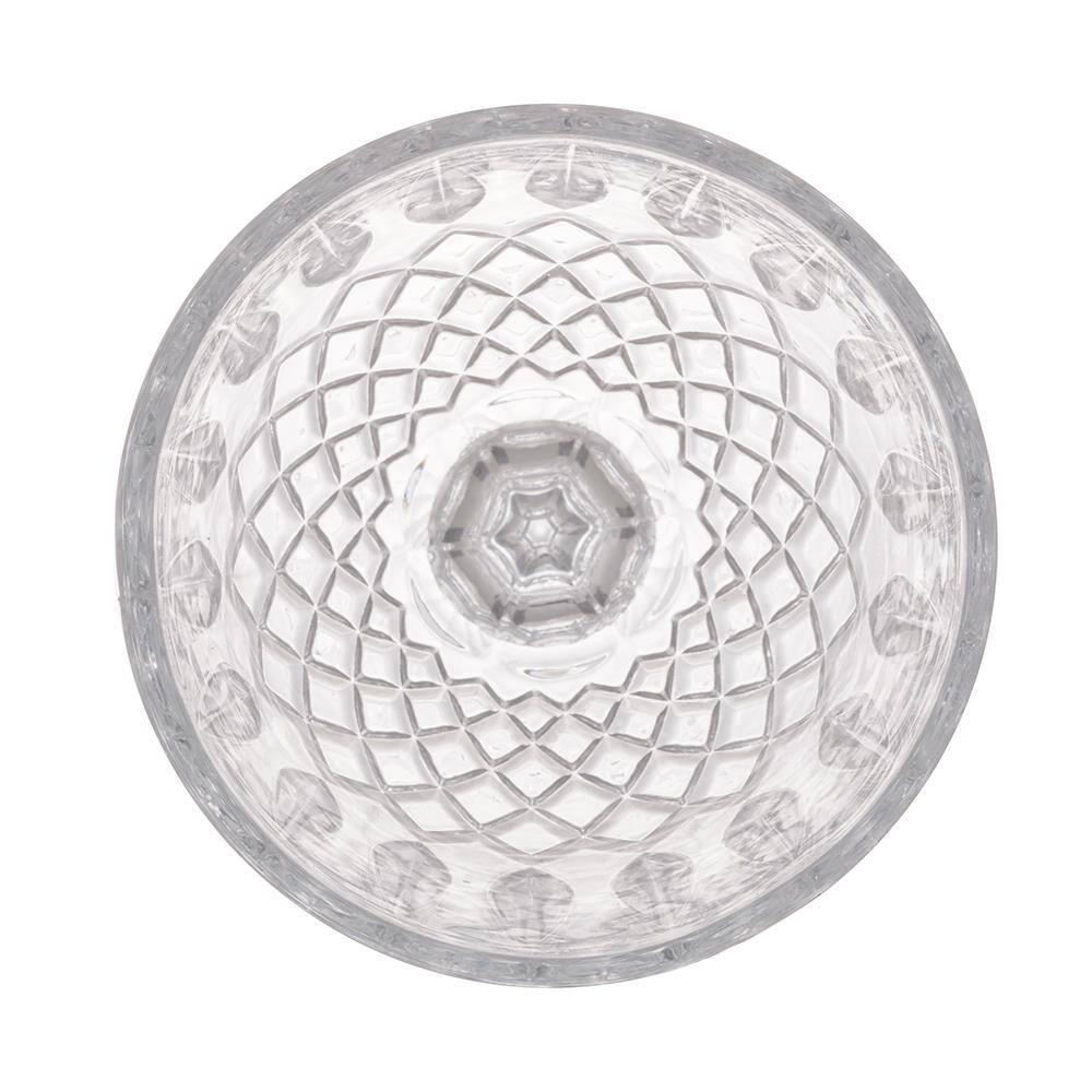 Conjunto 6 Taças Água Wolff Greek 320ml Vidro Sofisticada - 5