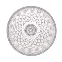 Conjunto 6 Taças Água Wolff Greek 320ml Vidro Sofisticada - 5