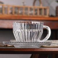 Conjunto 4 Xícaras de Chá Wolff Império 220ml com Pires Cristal Design Clássico - 6