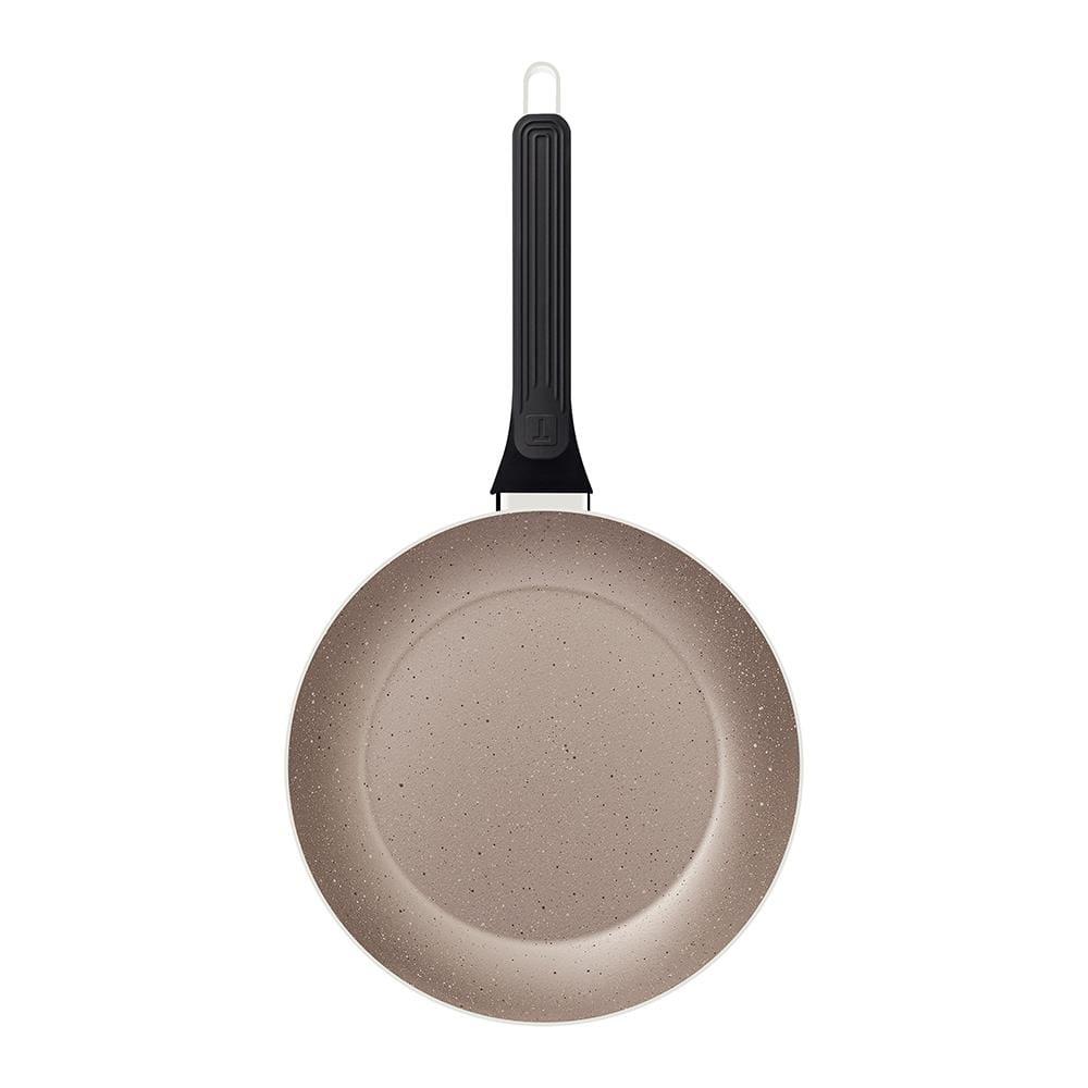 Frigideira Tramontina Milazzo 24cm Alumínio Antiaderente Starflon Max Soft-touch Amêndoa - 2