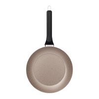 Frigideira Tramontina Milazzo 24cm Alumínio Antiaderente Starflon Max Soft-touch Amêndoa - 2