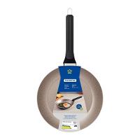 Frigideira Tramontina Milazzo 24cm Alumínio Antiaderente Starflon Max Soft-touch Amêndoa