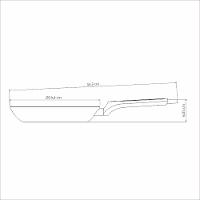 Frigideira Tramontina Milazzo 24cm Alumínio Antiaderente Starflon Max Soft-touch Amêndoa - 6