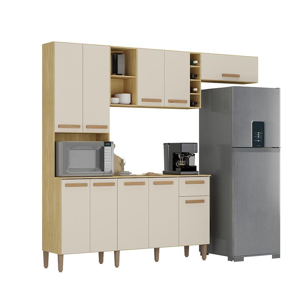 Cozinha Compacta Atualle Ravena 208cm 10 Portas 1 Gaveta MDP - 2